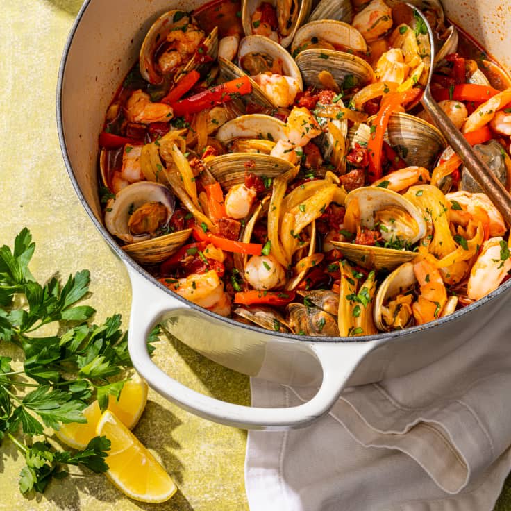 Portuguese Seafood Cataplana
