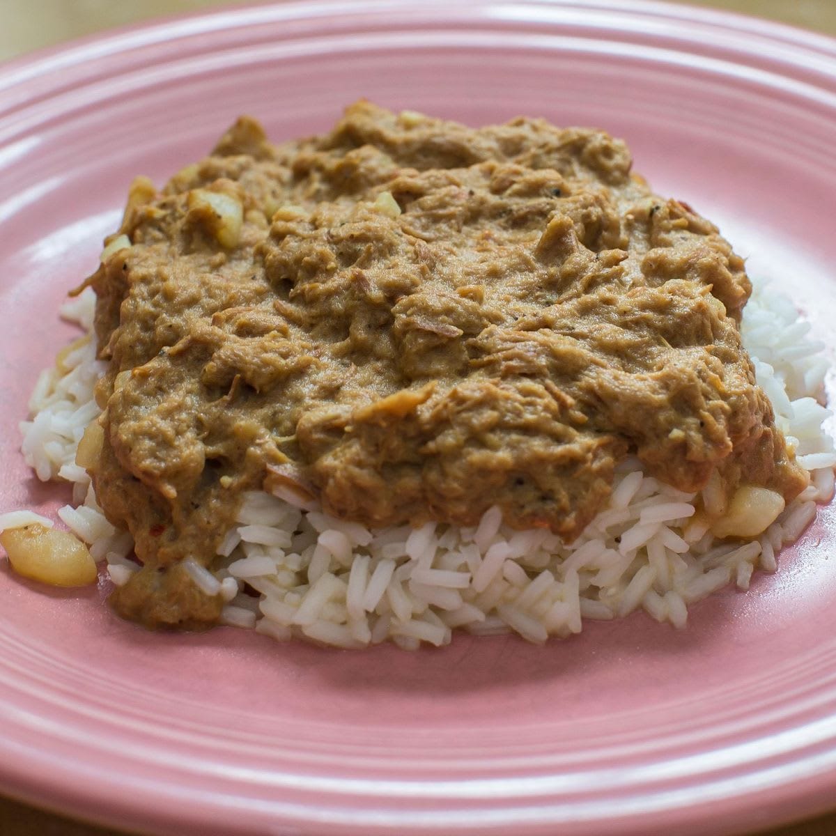 South Carolina Hash over Rice