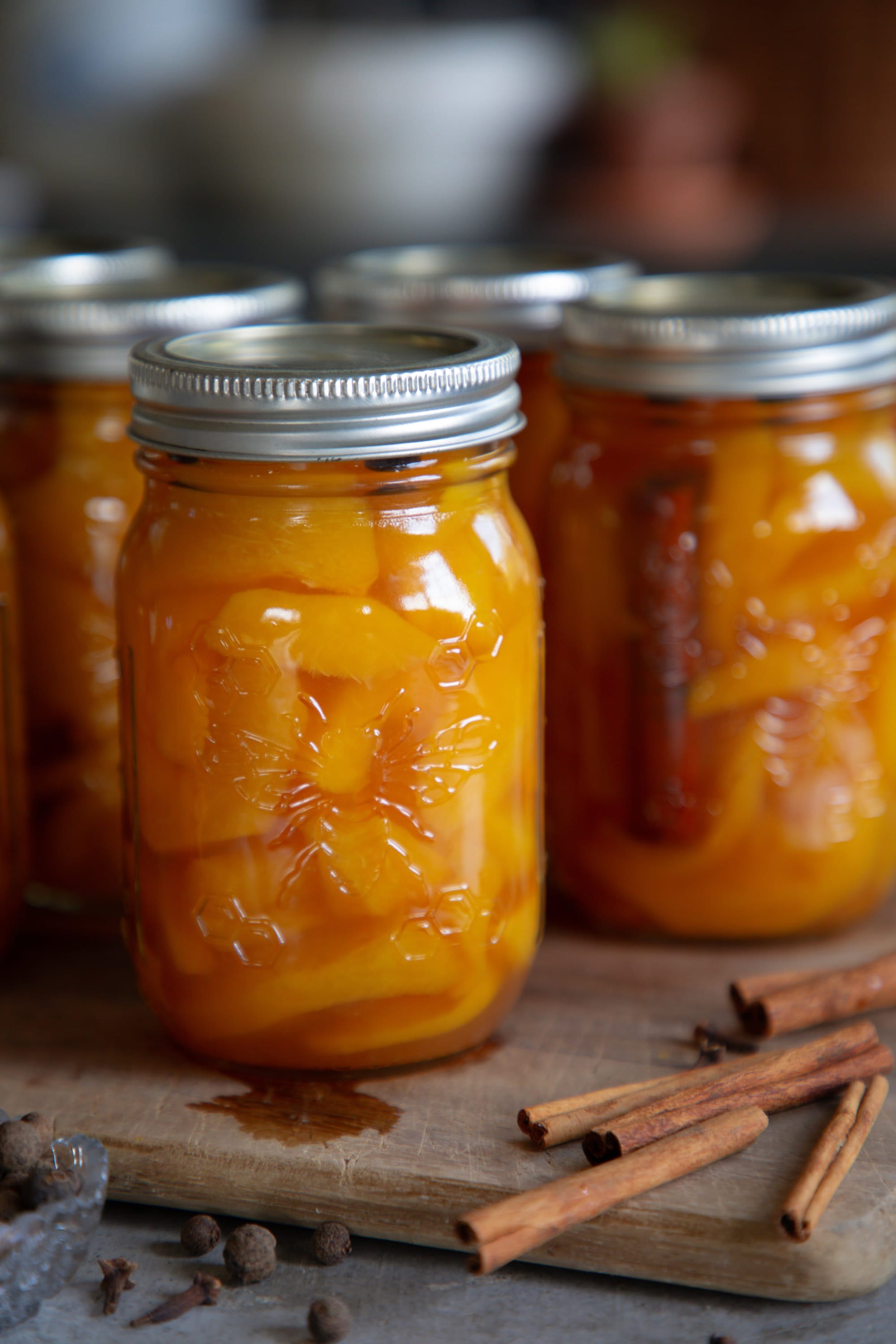 Home Canned Spiced Peaches (My Grandma’s Recipe)