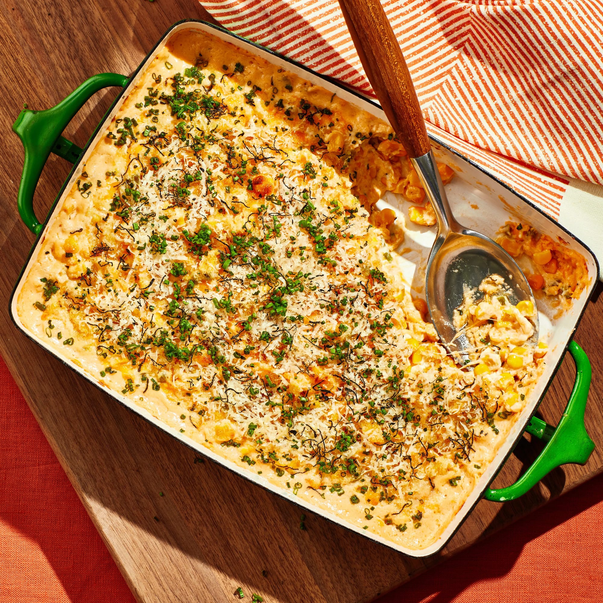 Cheddar Corn Casserole