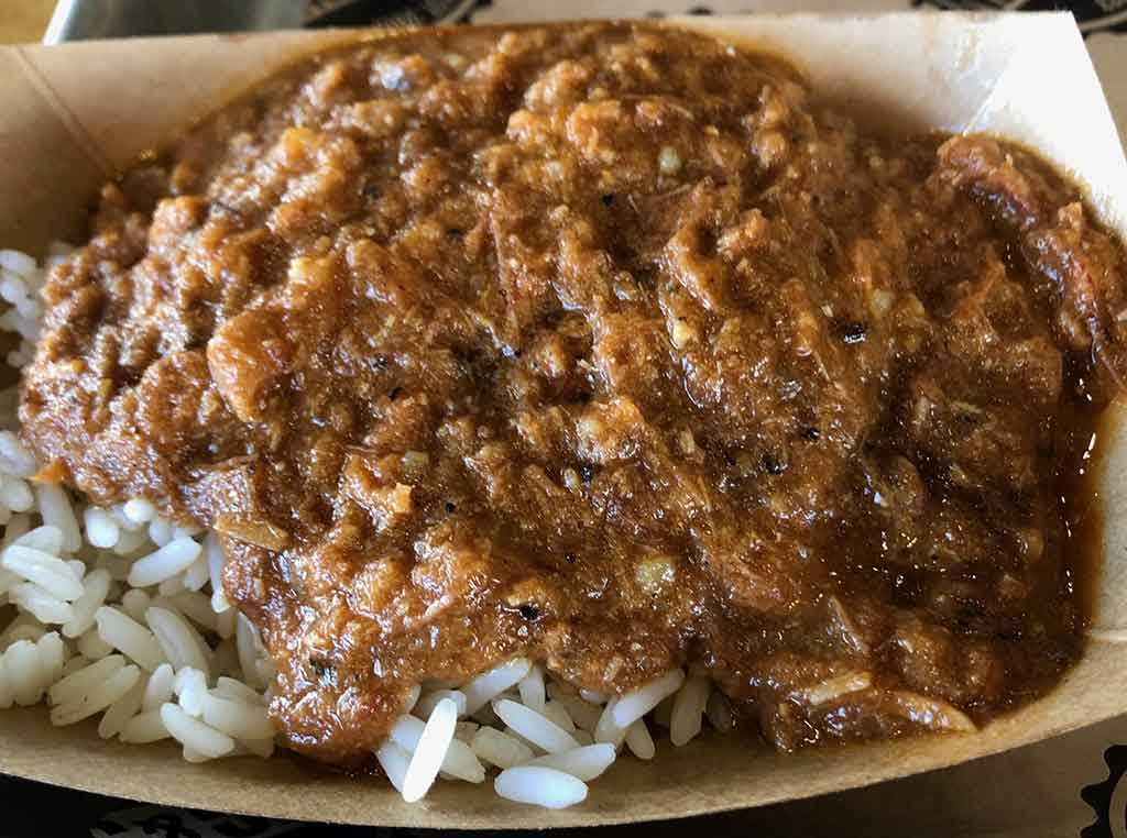 South Carolina Hash over Rice