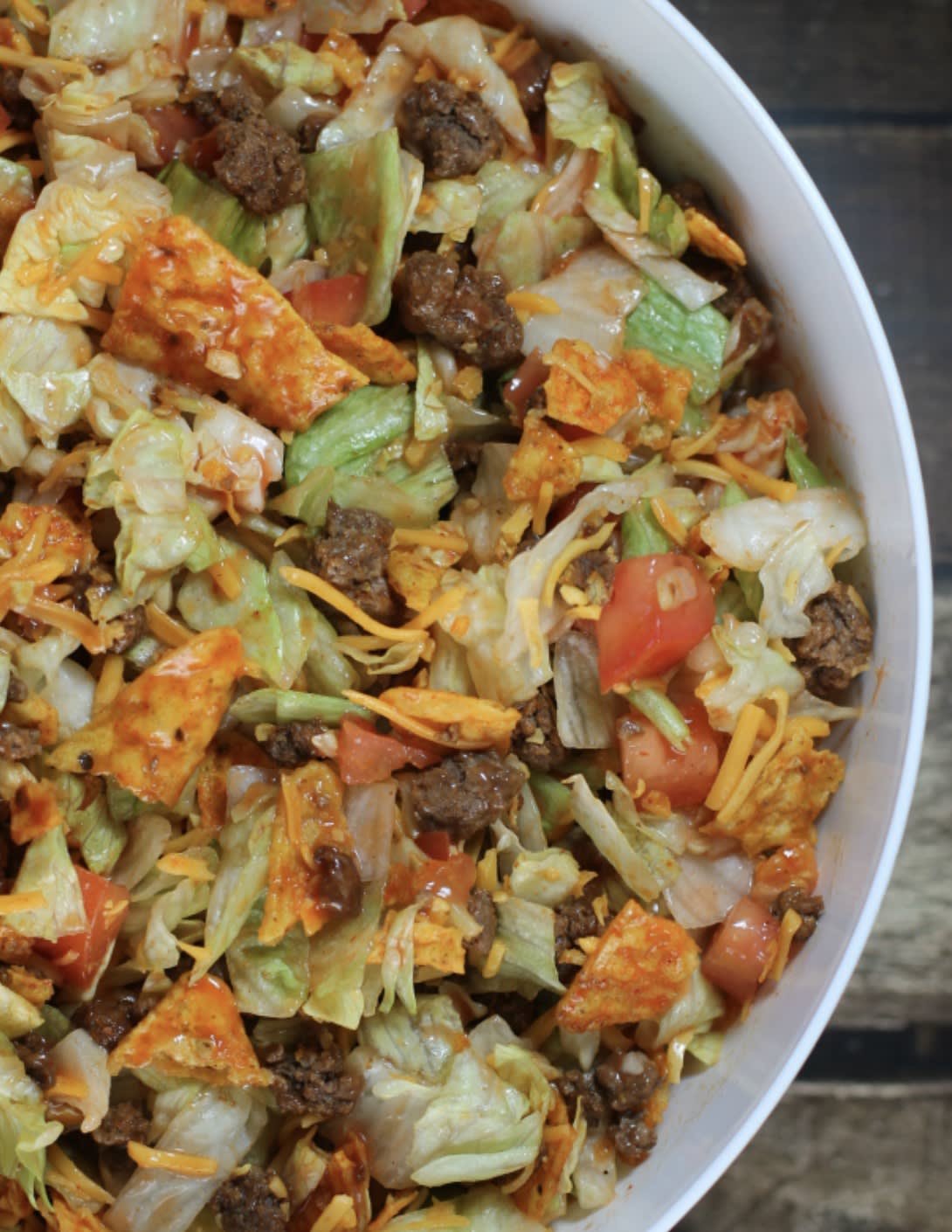 Dorito Taco Salad Casserole