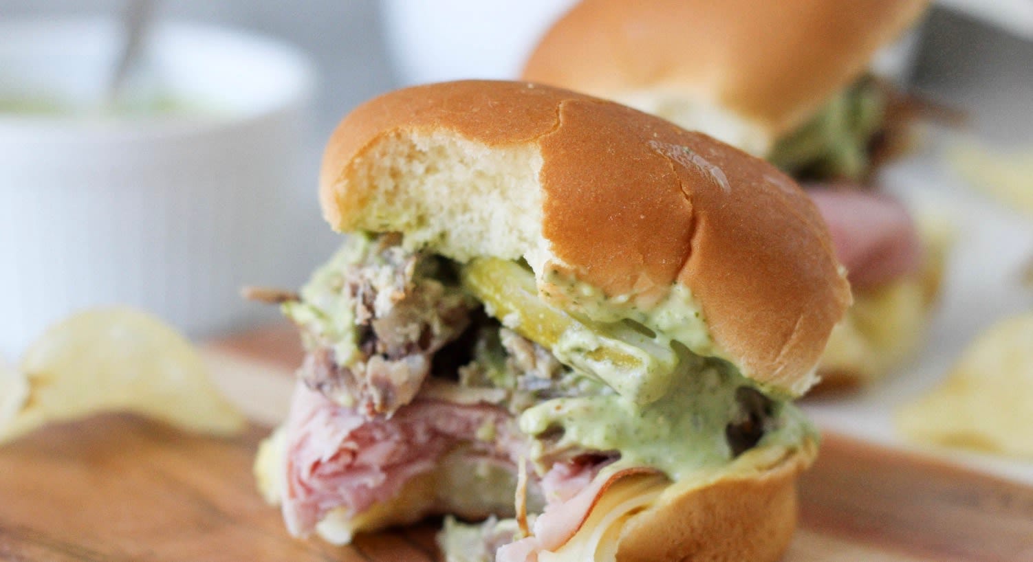 Cuban Sliders with Mojo Pork