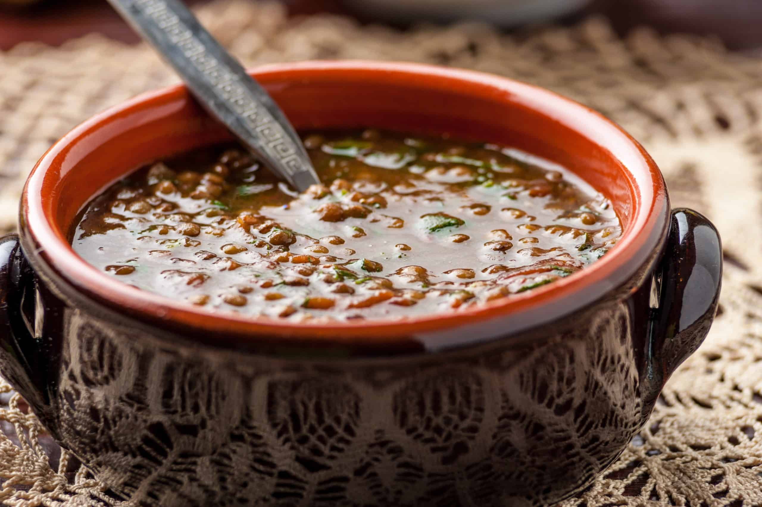 Greek Lentil Soup (Fakes Soupa)