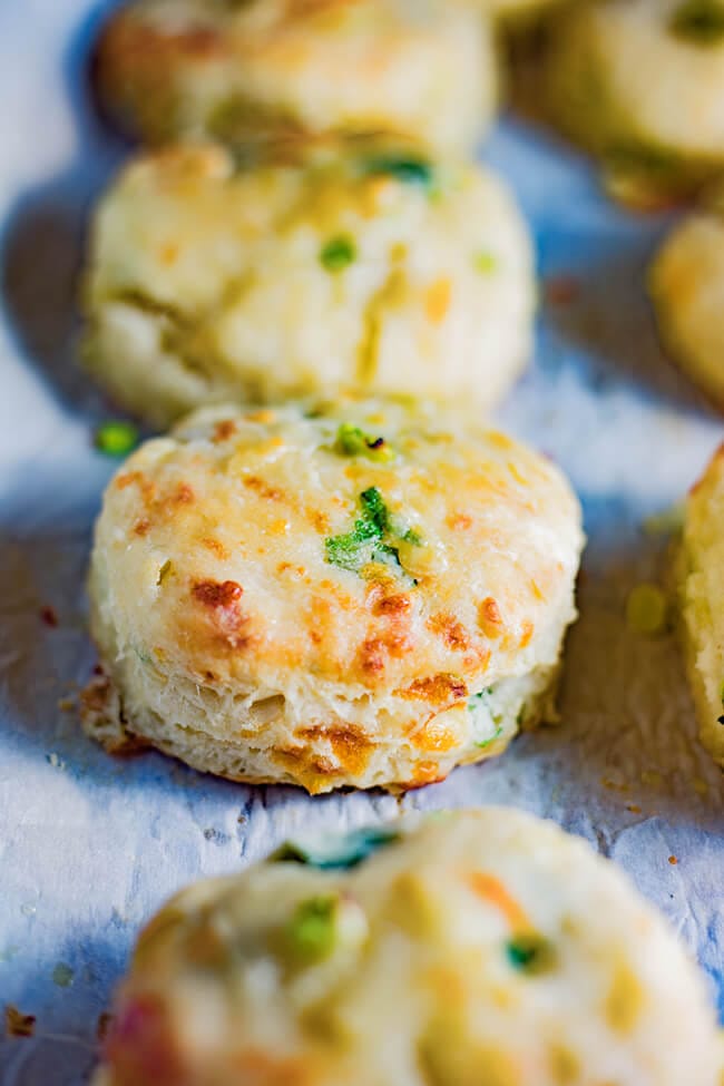 Cheddar Scallion Biscuits