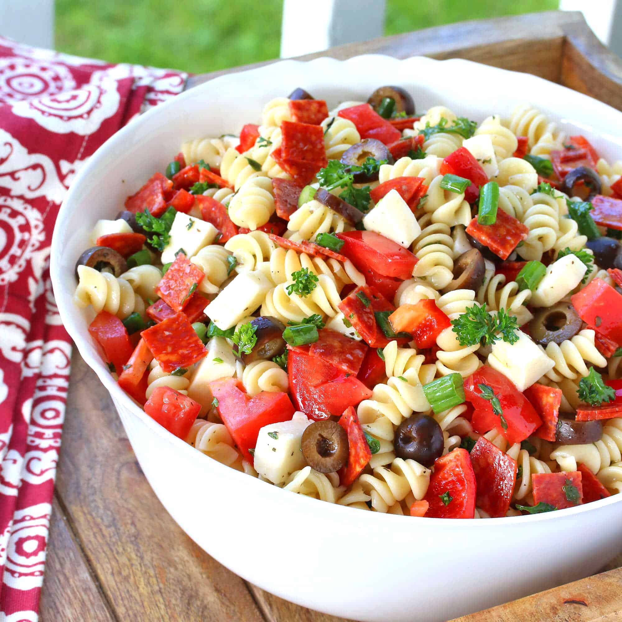 Pizza Pasta Salad