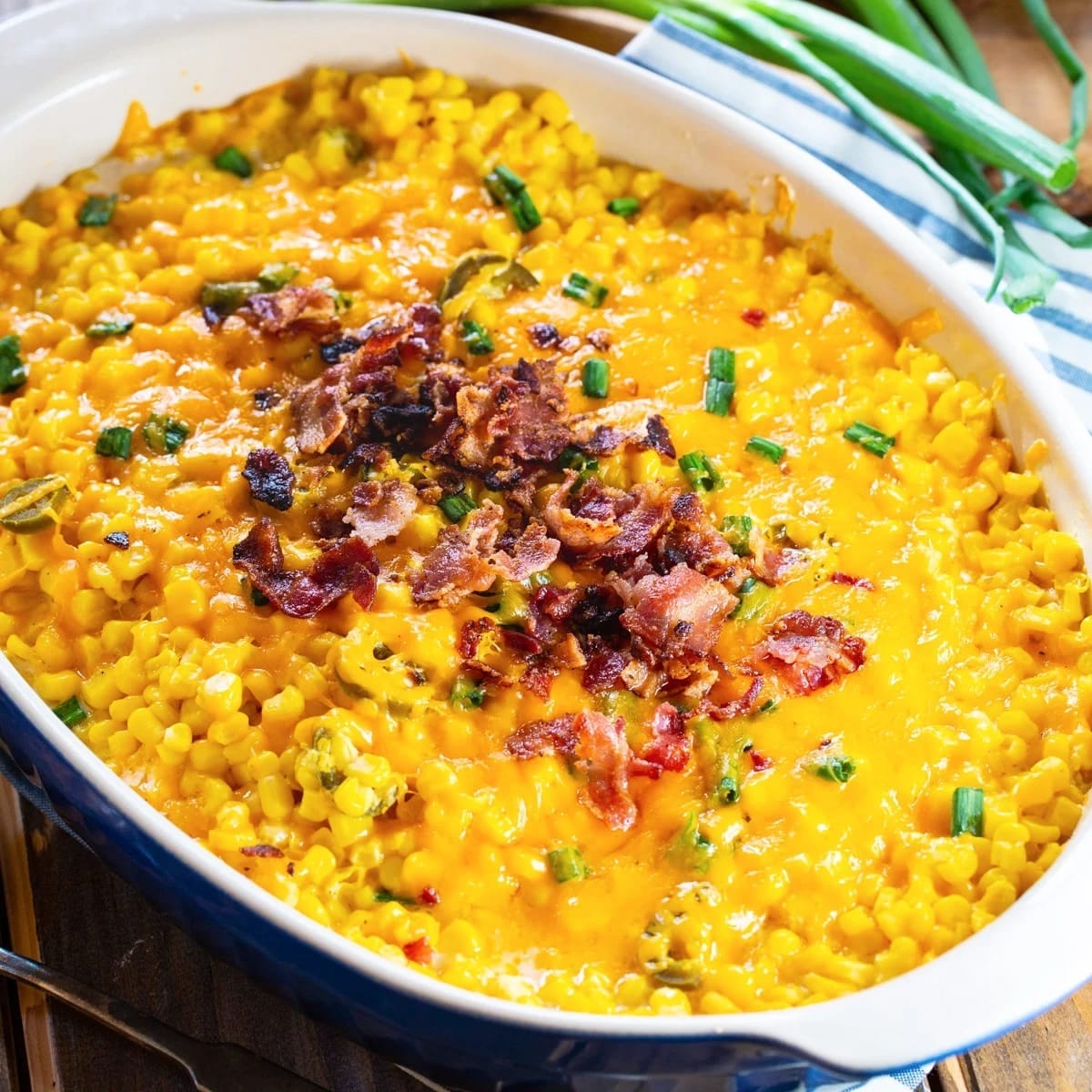 Cheddar Corn Casserole