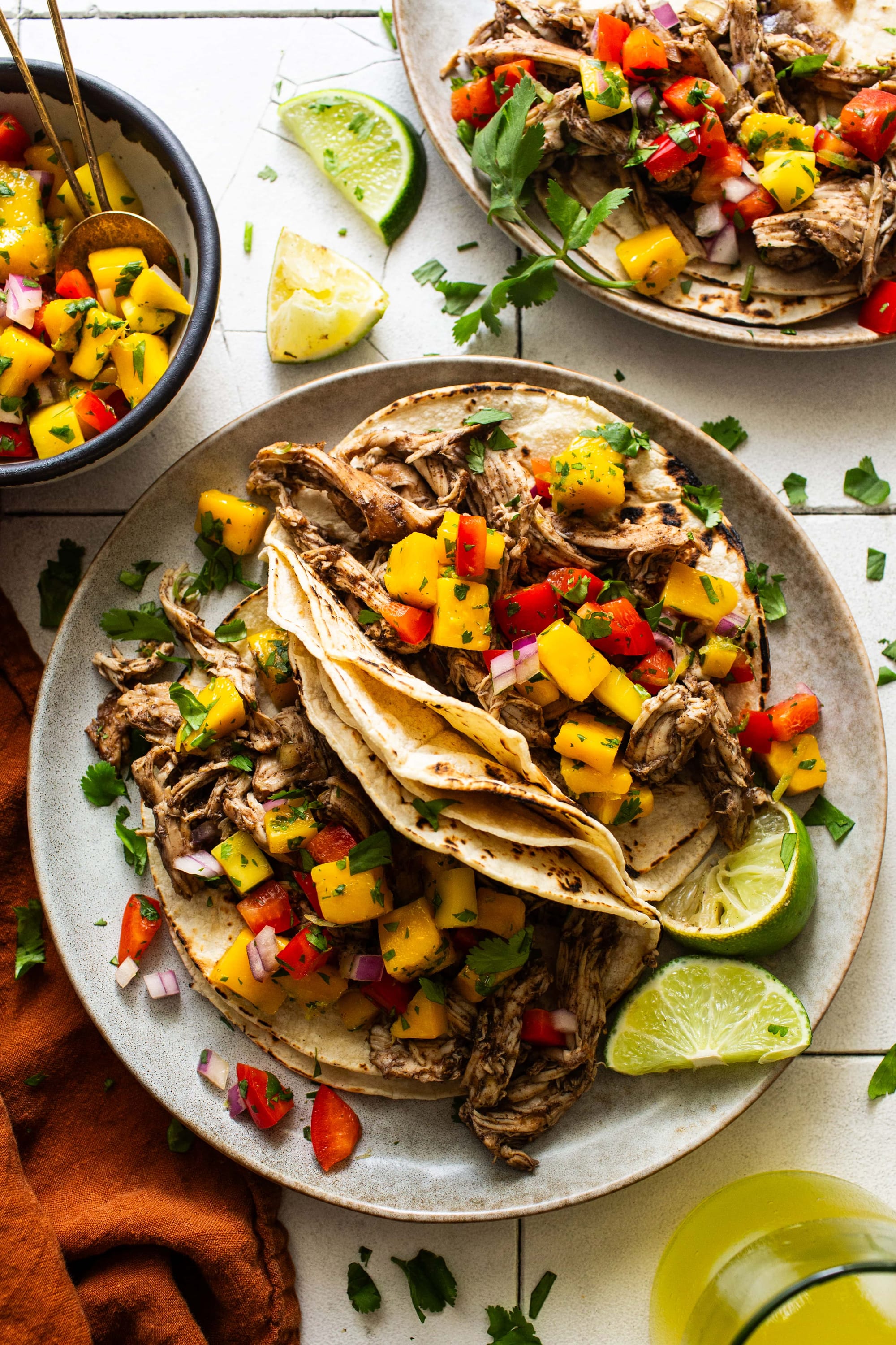 Easy Jerk Chicken Tacos