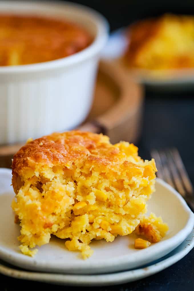 Cheddar Corn Casserole