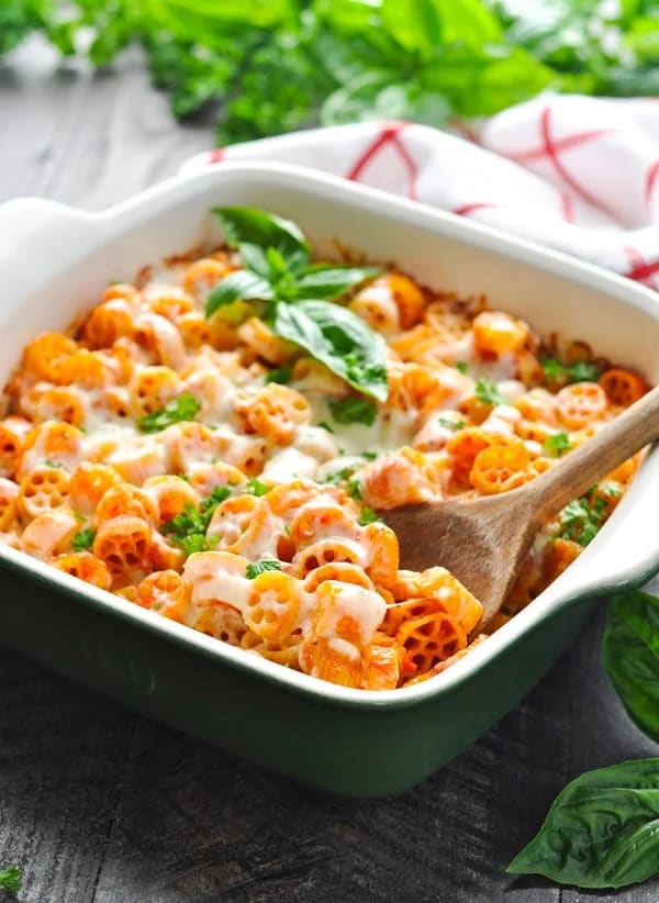Wagon Wheel Pasta Casserole