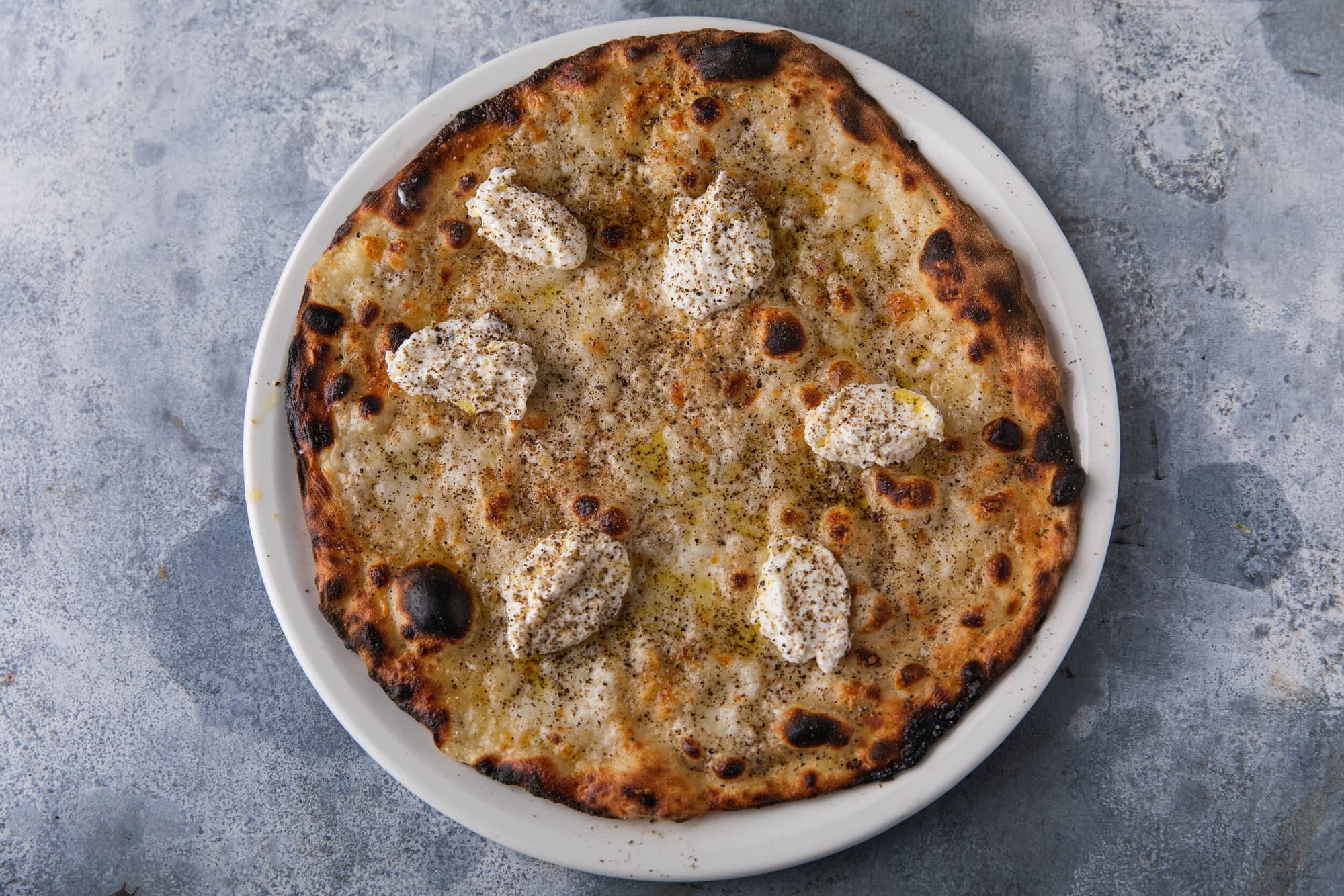 Cacio e Pepe Pizza