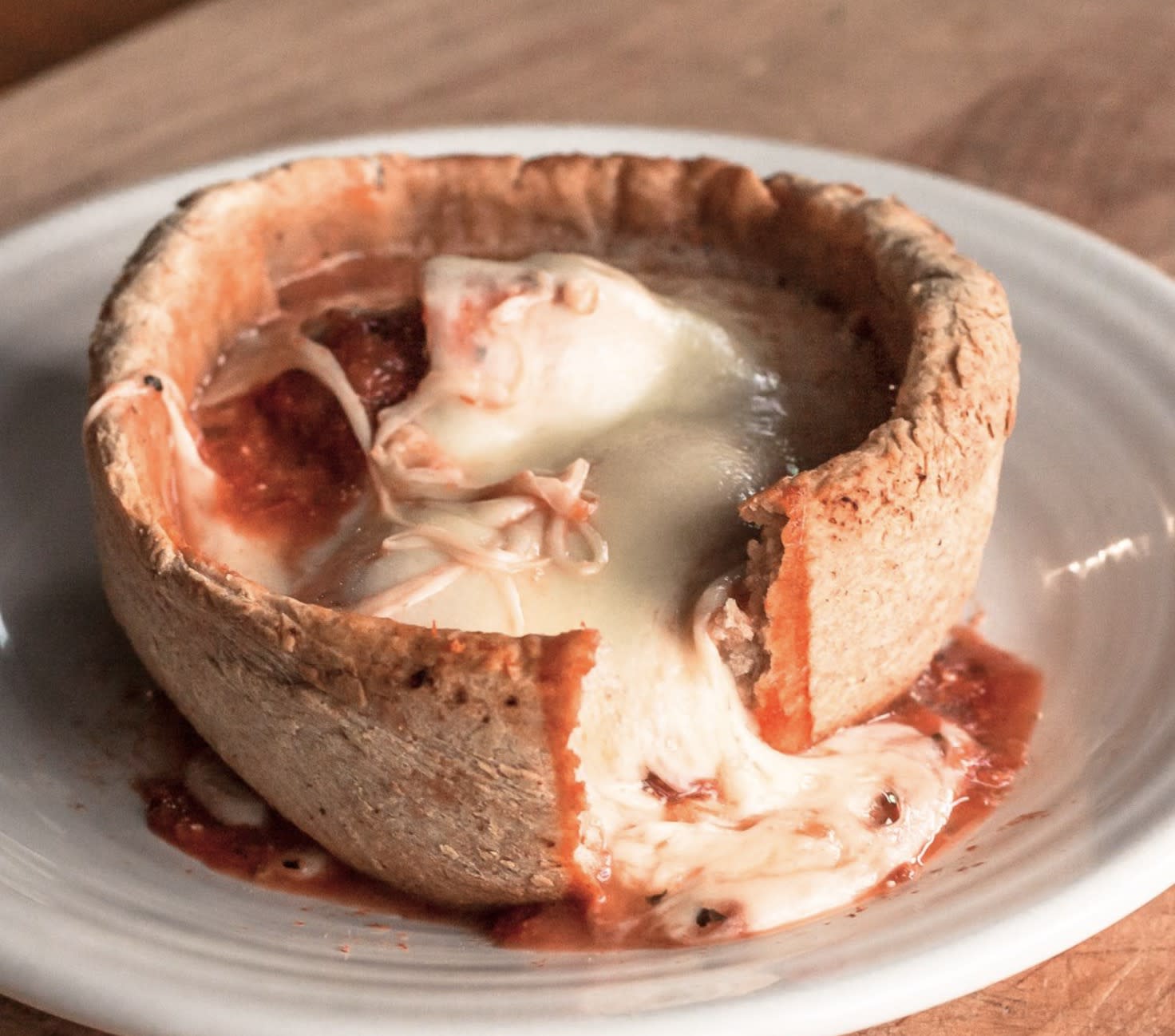 Pizza Pot Pie (It's exactly what you hope it is)