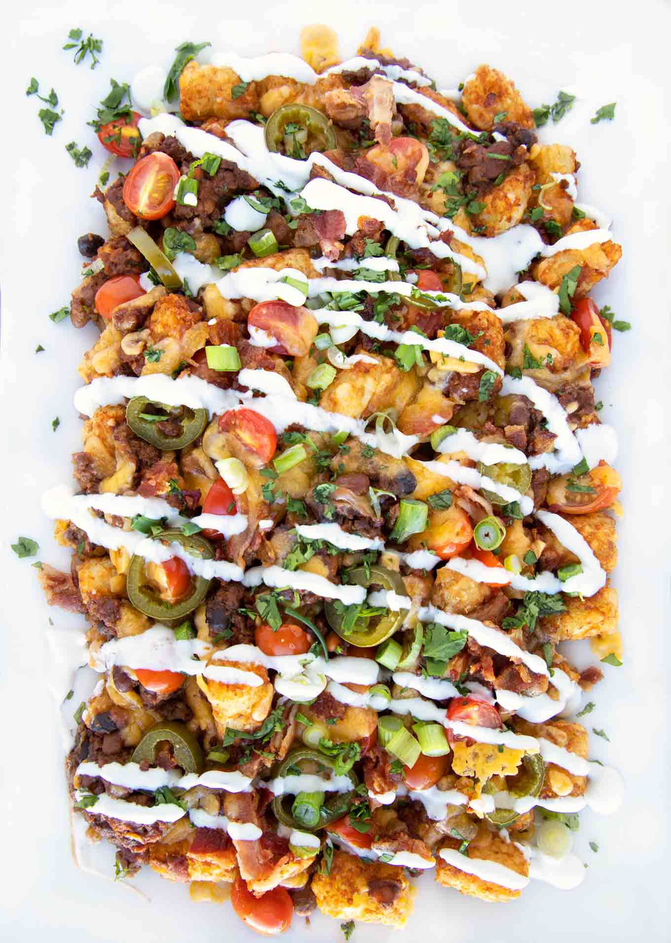 Loaded Tater Tot Nachos