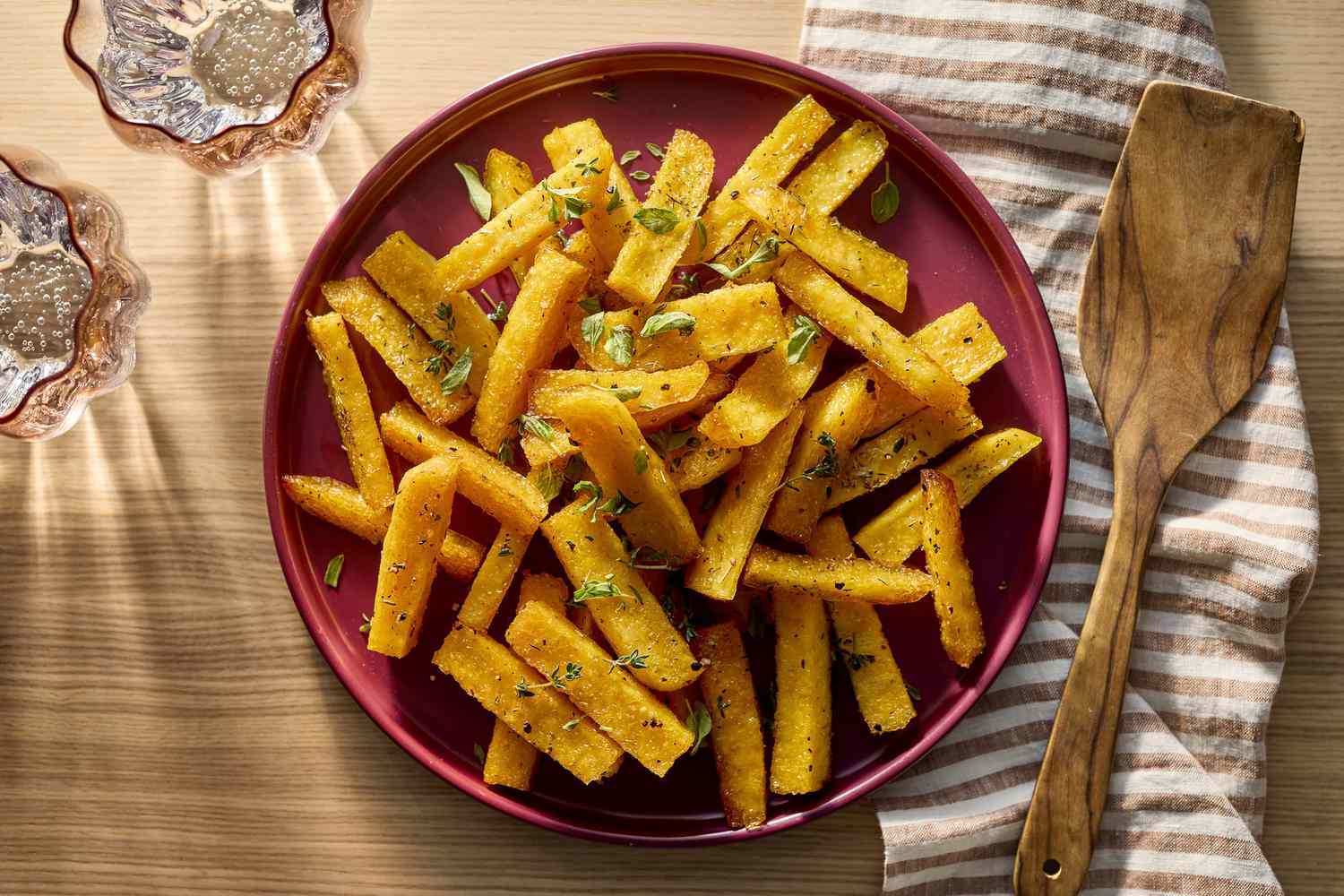 Cheesy Polenta Fries