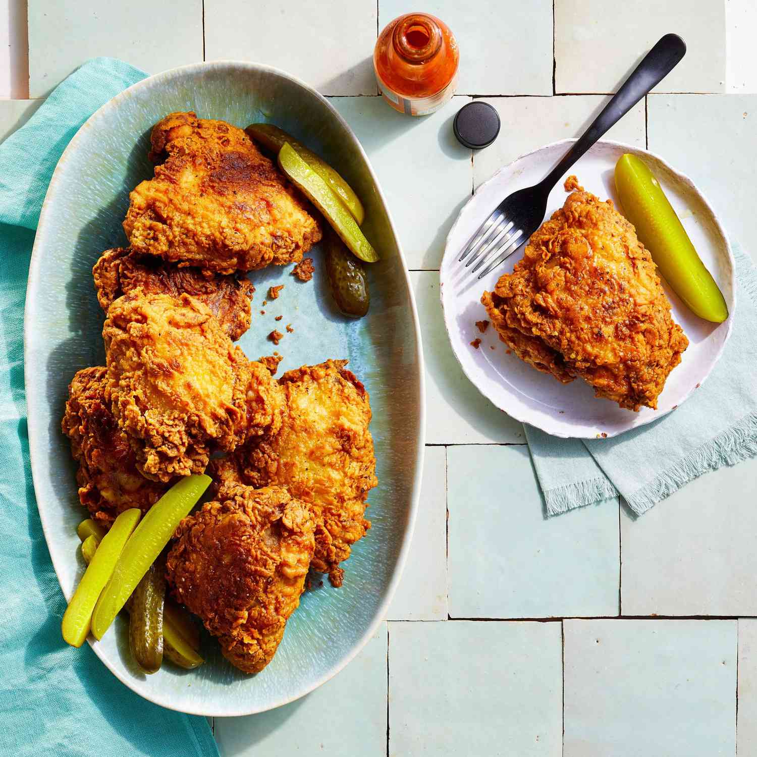 Pickle Brined Fried Chicken