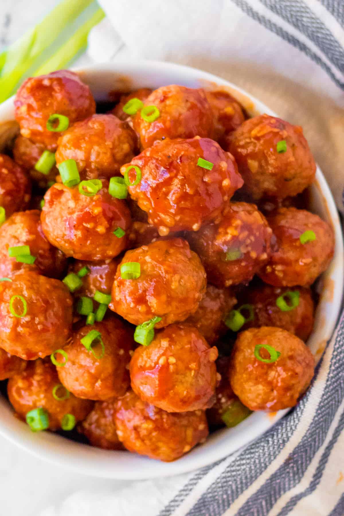 Slow Cooker Honey Garlic Meatballs