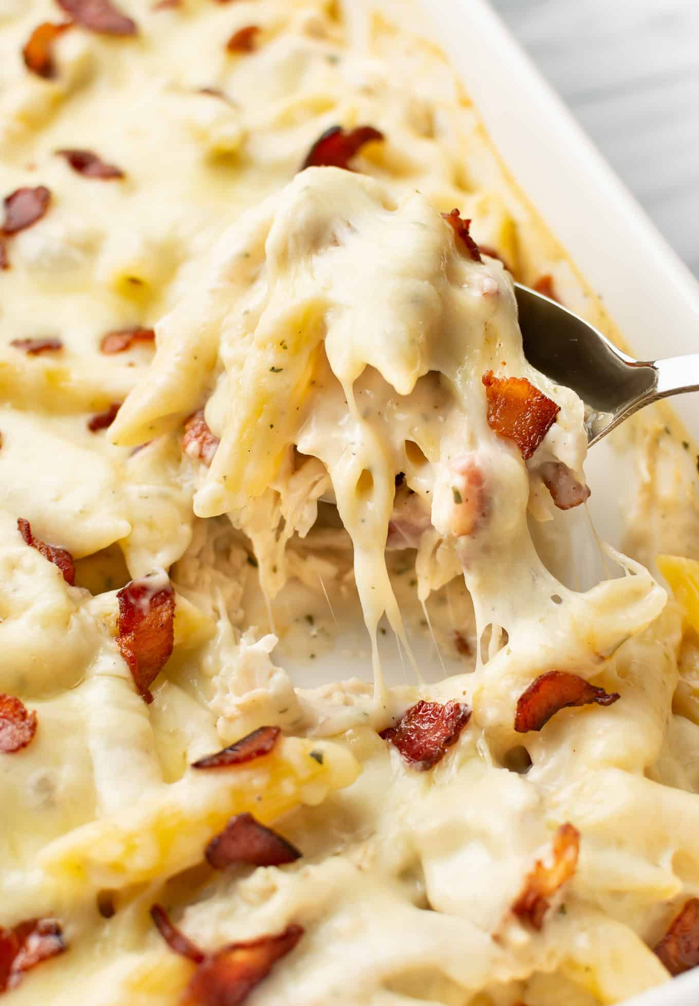 Chicken Bacon Ranch Casserole