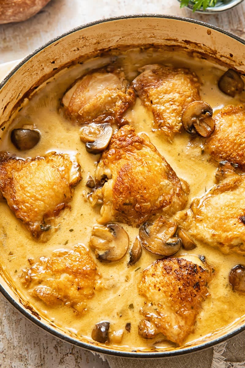 Easy Chicken Fricassee