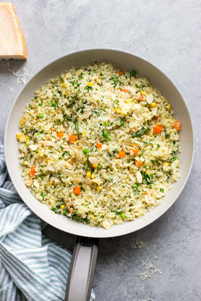 Cauliflower Rice Pilaf