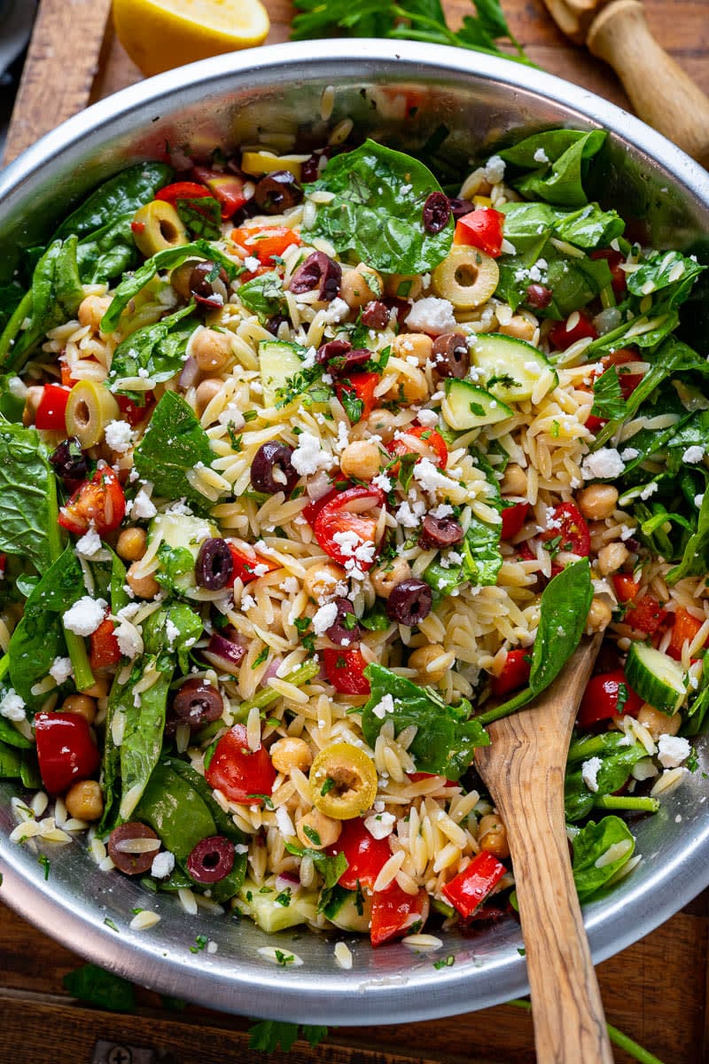 Greek Orzo Salad