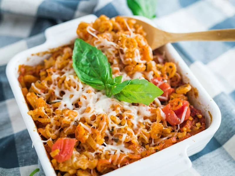 Wagon Wheel Pasta Casserole
