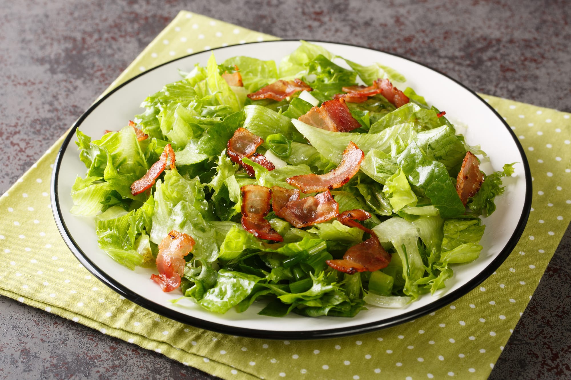 kentucky wilted lettuce salad