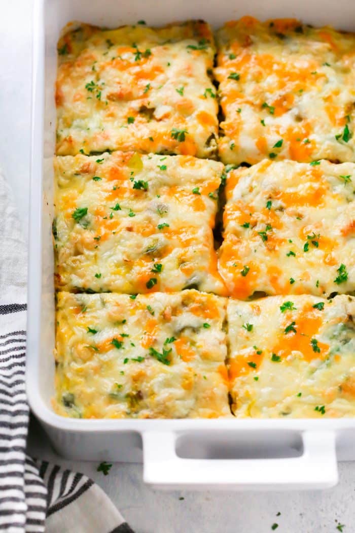 Healthy Egg Casserole (Egg Bake)