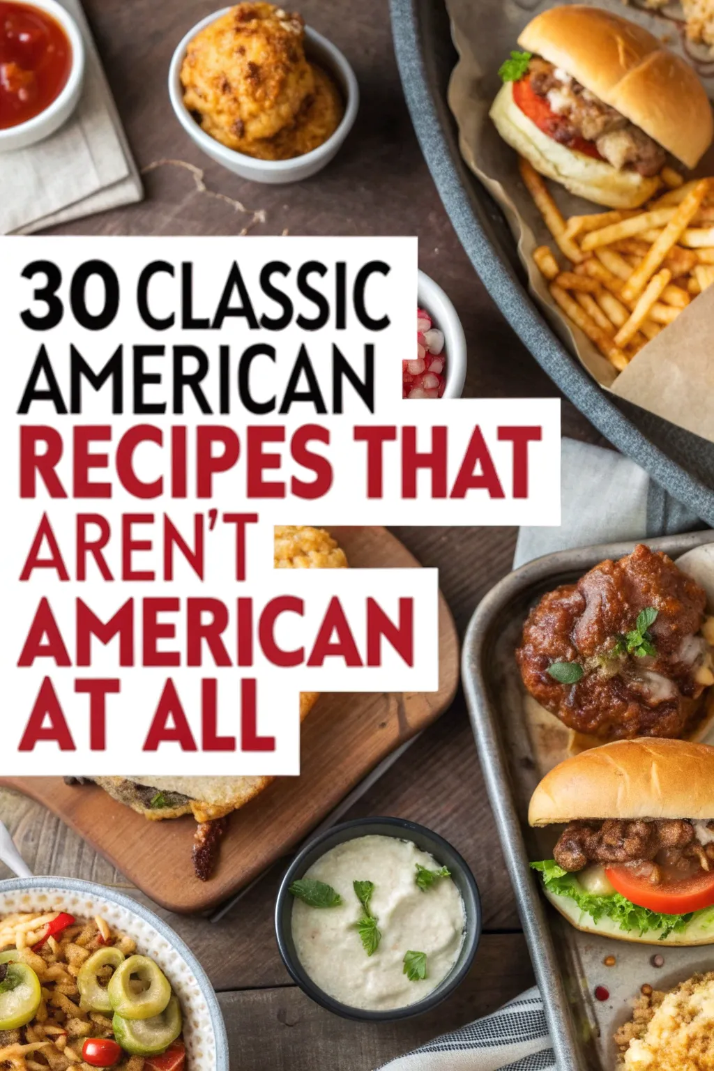 30 Classic American Recipes That Aren't American At All