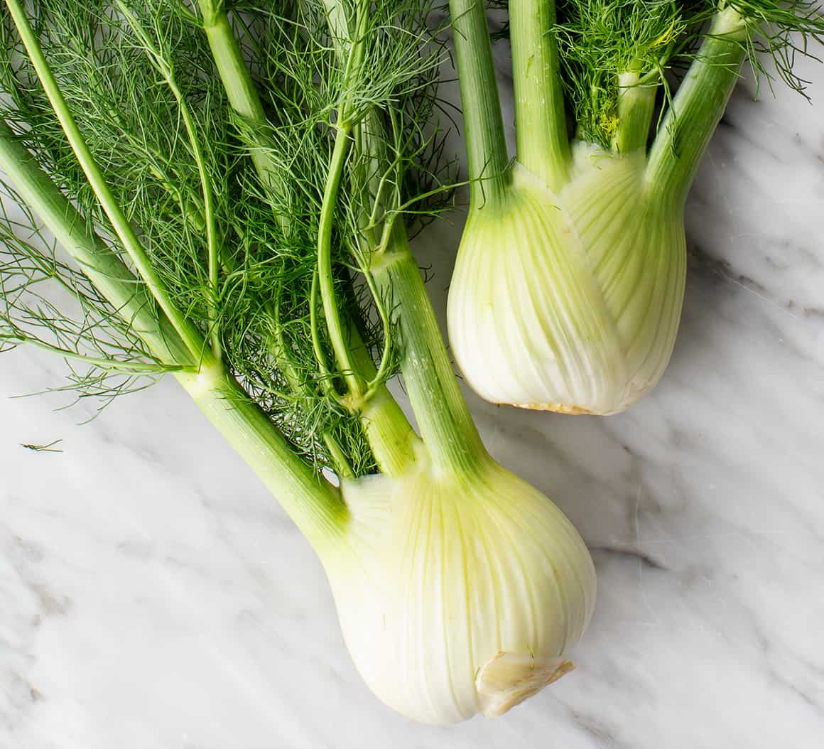 a fresh vegetable with fennel
