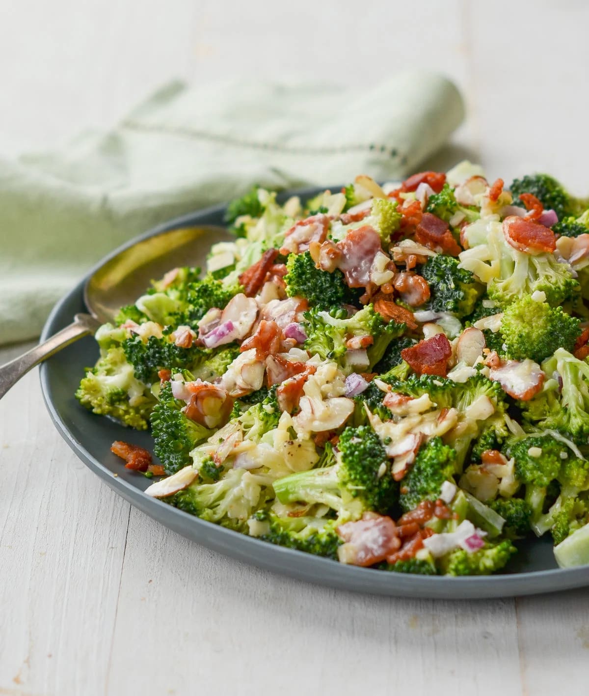 Broccoli Salad with Bacon and Cheese