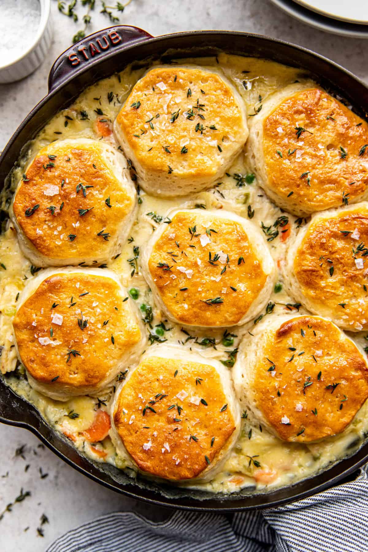 Chicken Biscuit Pot Pie