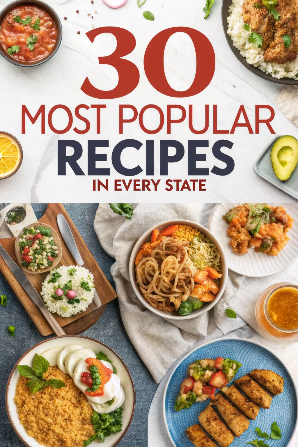 30 Most Popular Recipes In Every State