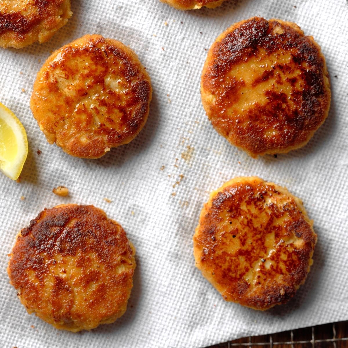 seasoned crab cake