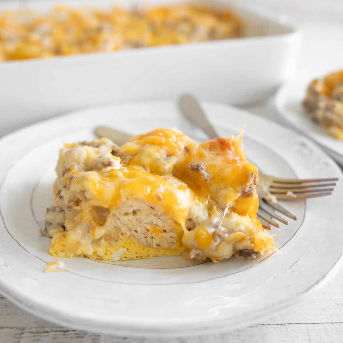 Biscuits and Gravy Casserole