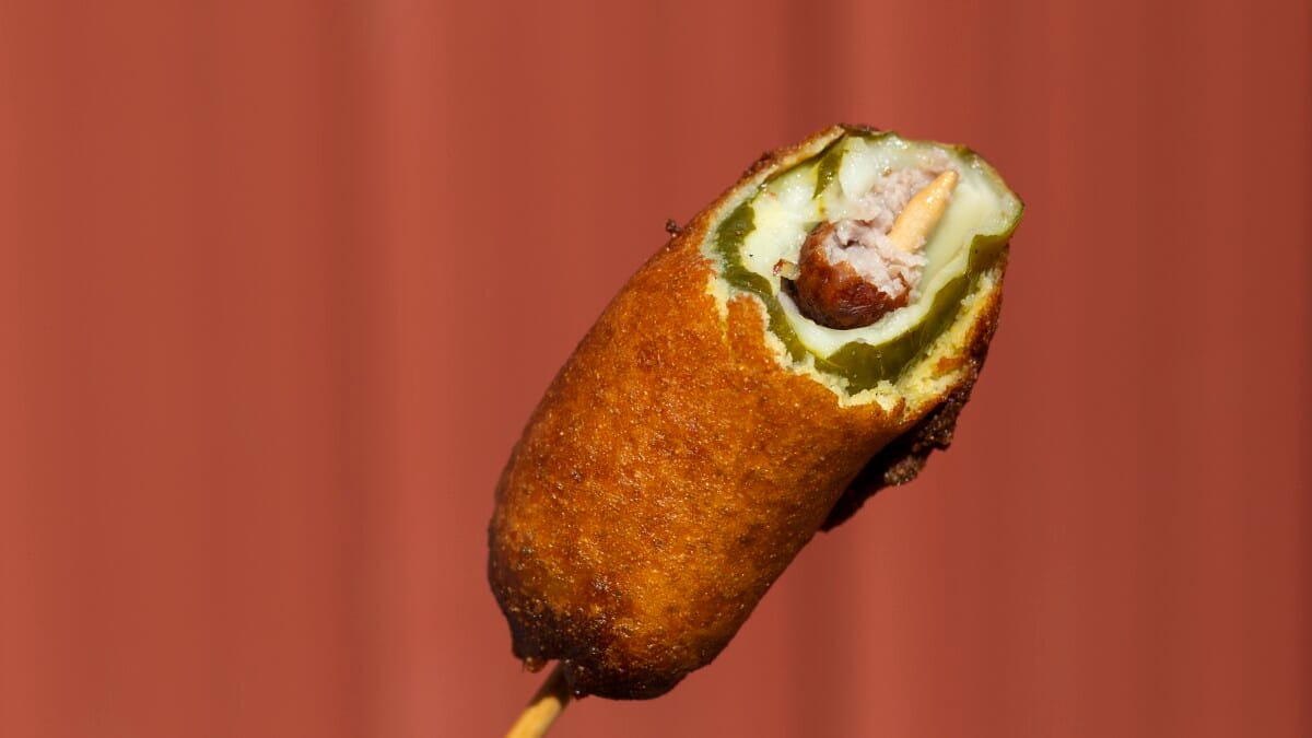 minnesota pickle corndog creation