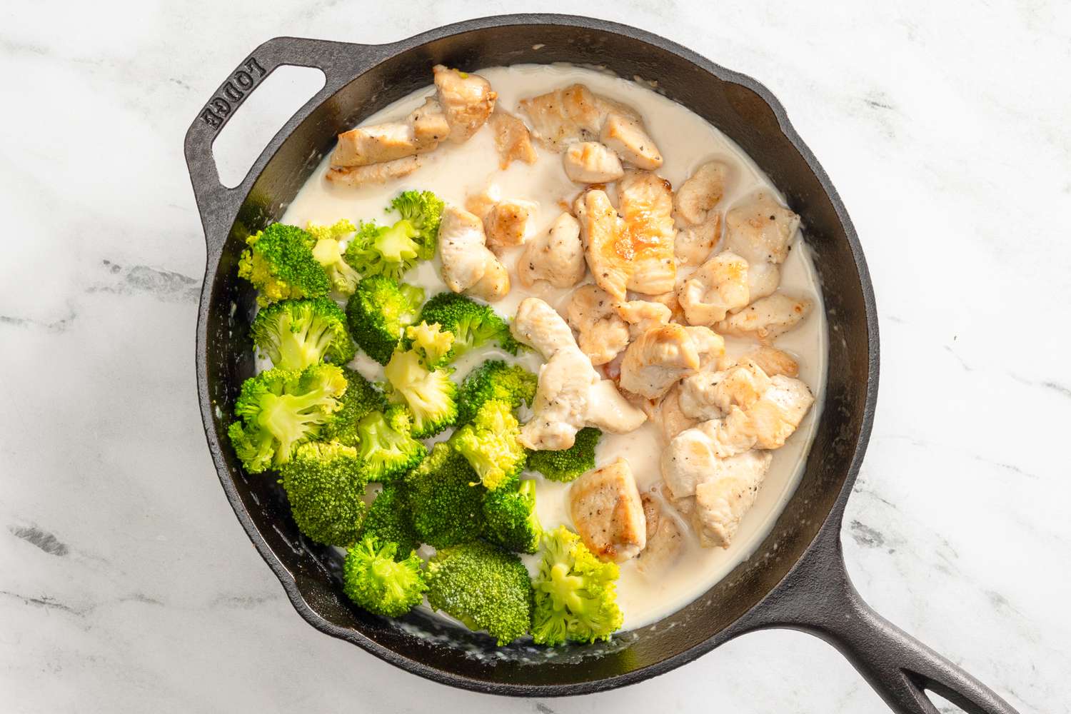 Skillet Chicken Divan