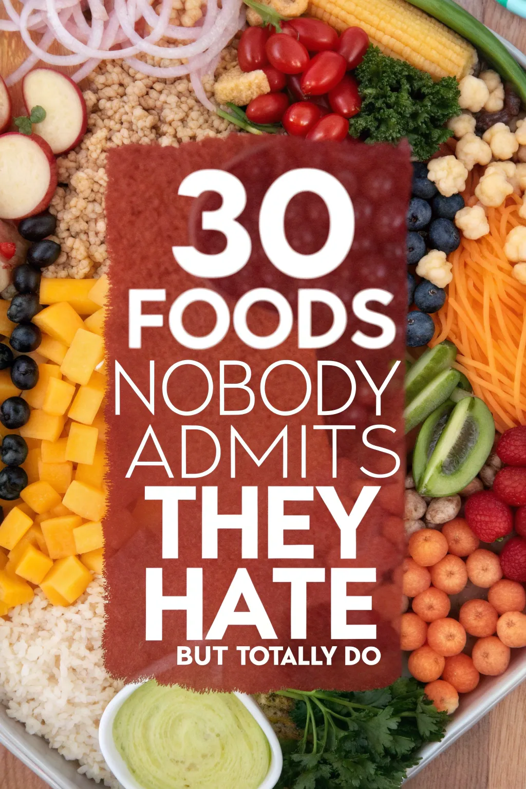 30 Foods Nobody Admits They Hate but Totally Do