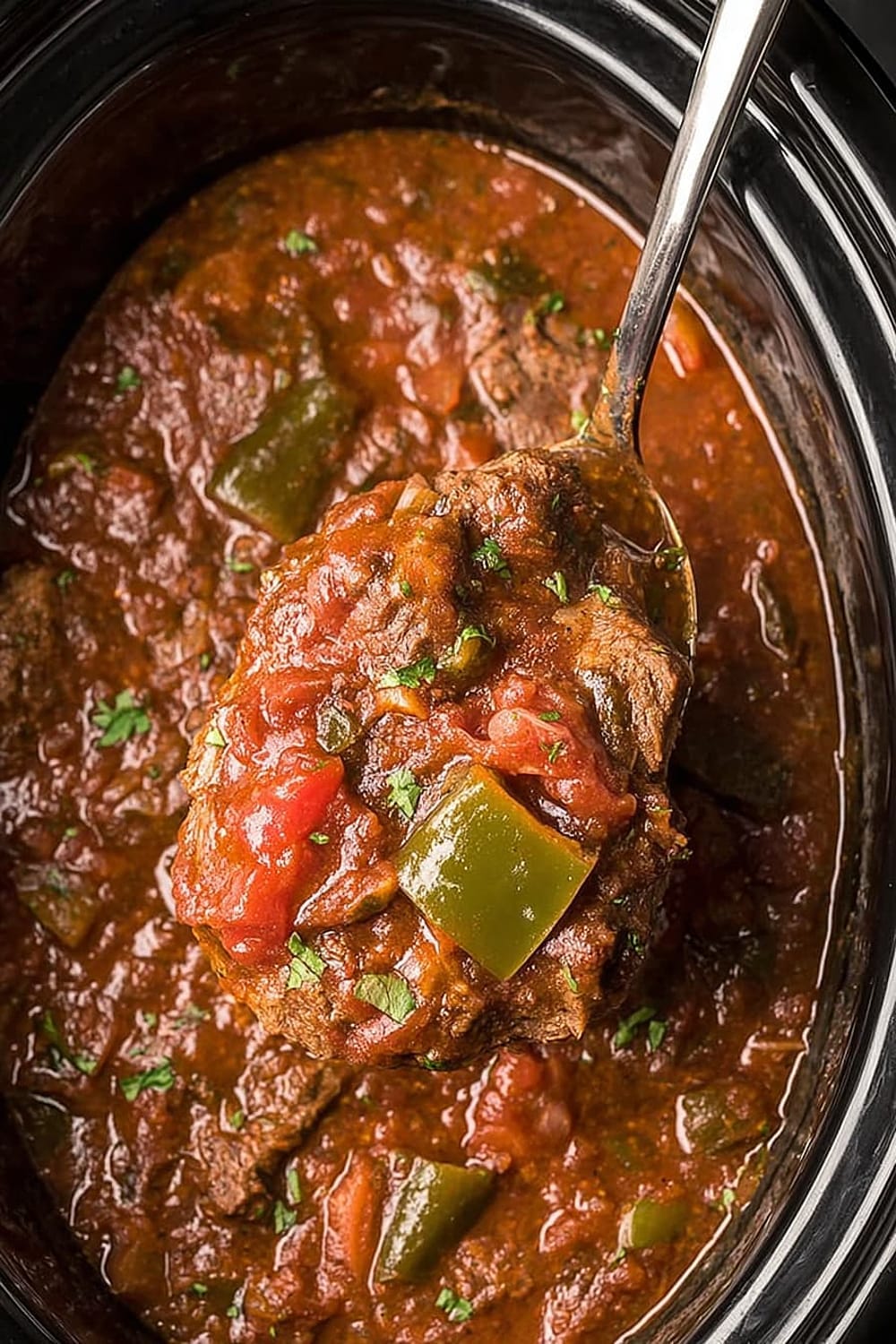 7 Ingredient Crockpot Swiss Steak Dinner Recipe