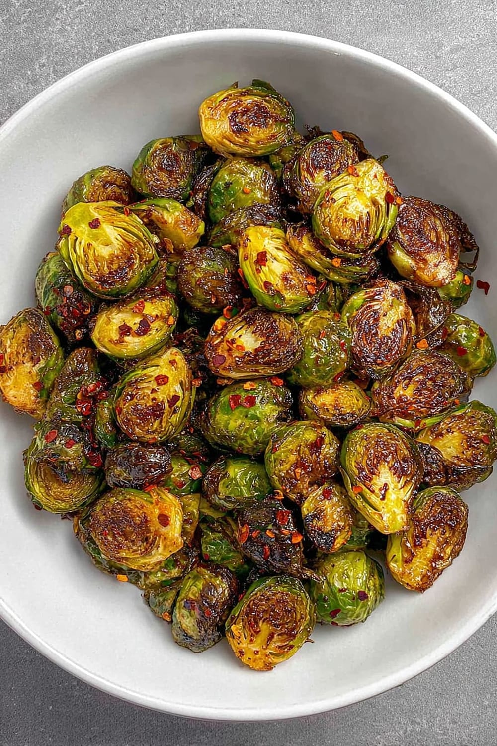 Hot Honey Brown Butter Brussels Sprouts