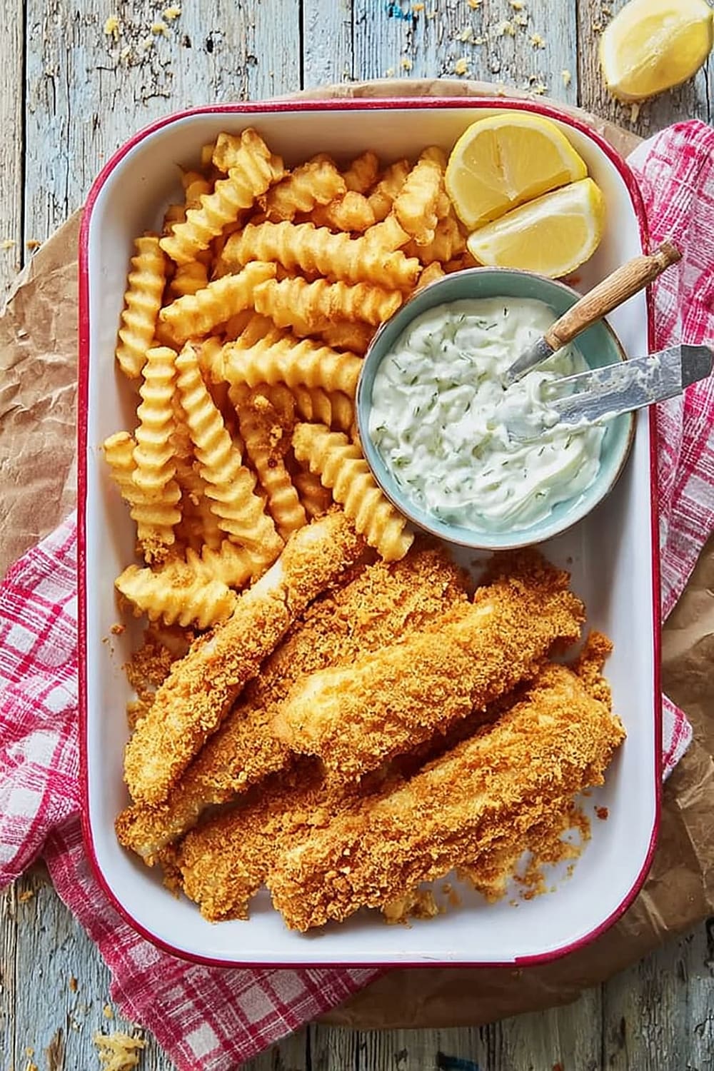 Cornflake Crusted Fish and Chips
