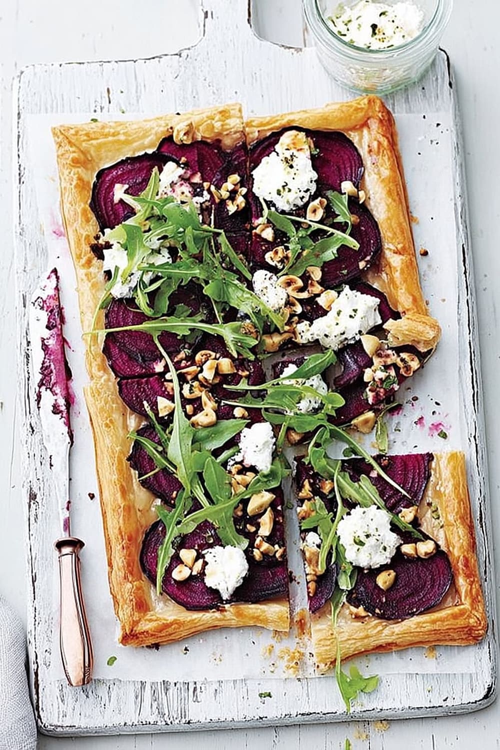 Beetroot and Goat’s Cheese Tart