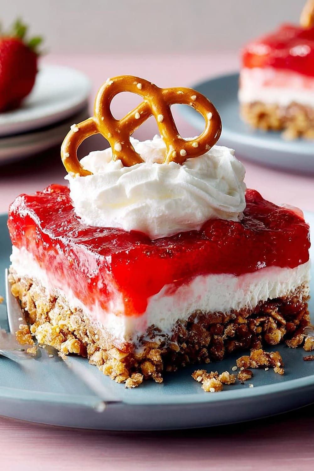 Strawberry Pretzel Salad
