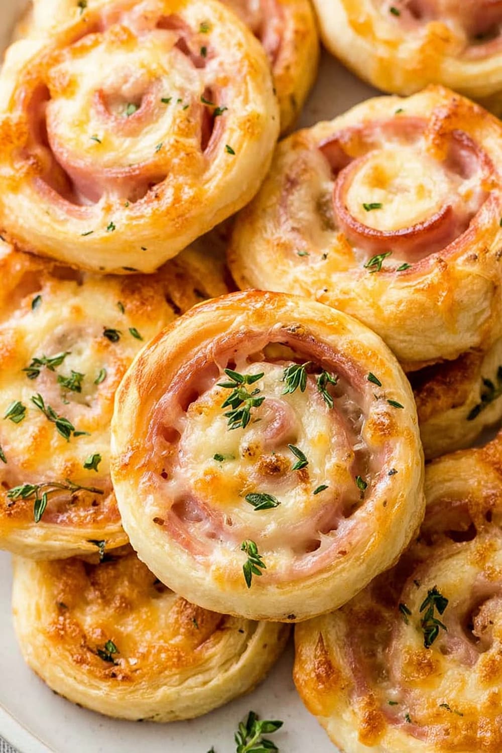 Ham and Cheese Pinwheels