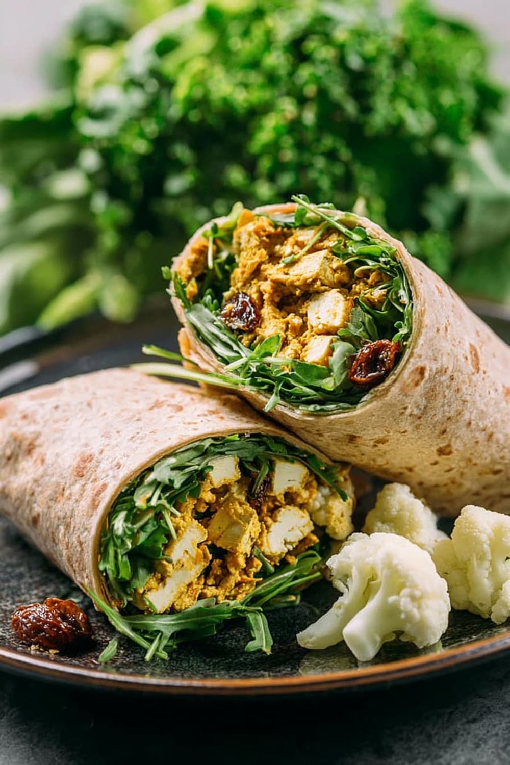 Coconut Curry Salad Wrap