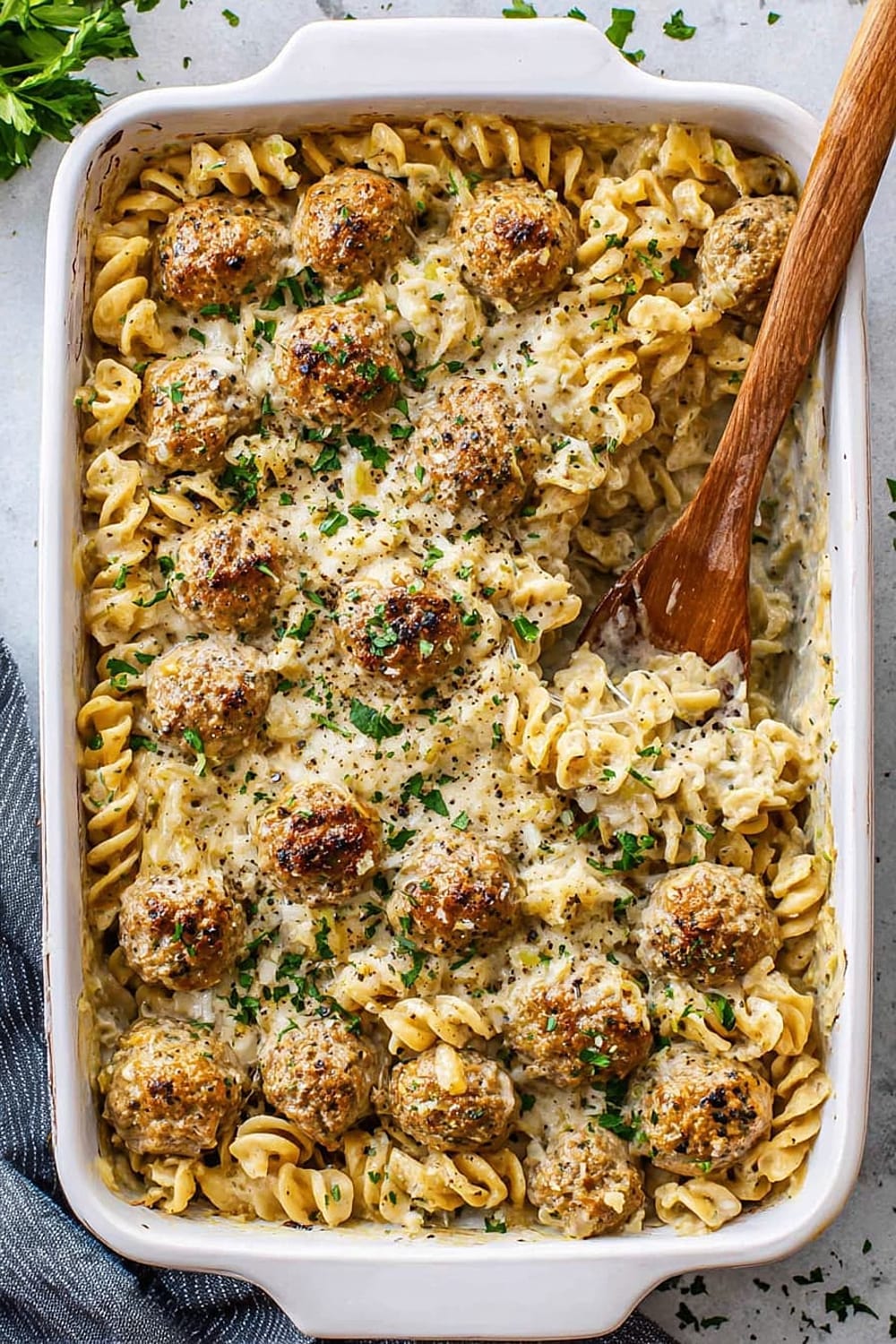 Swedish Meatball Casserole
