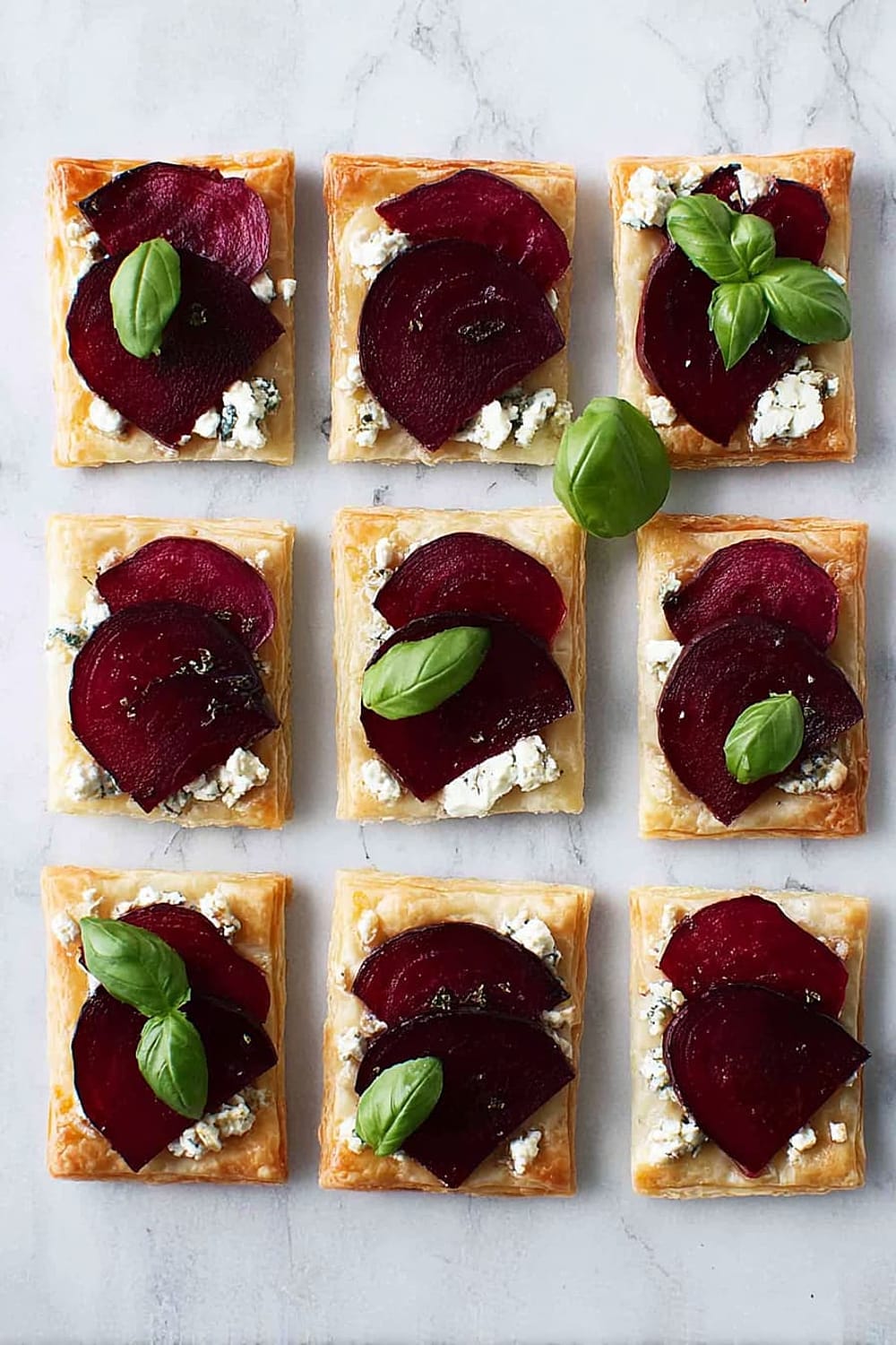 Beet and Goat Cheese Tart (5 ingredients!)