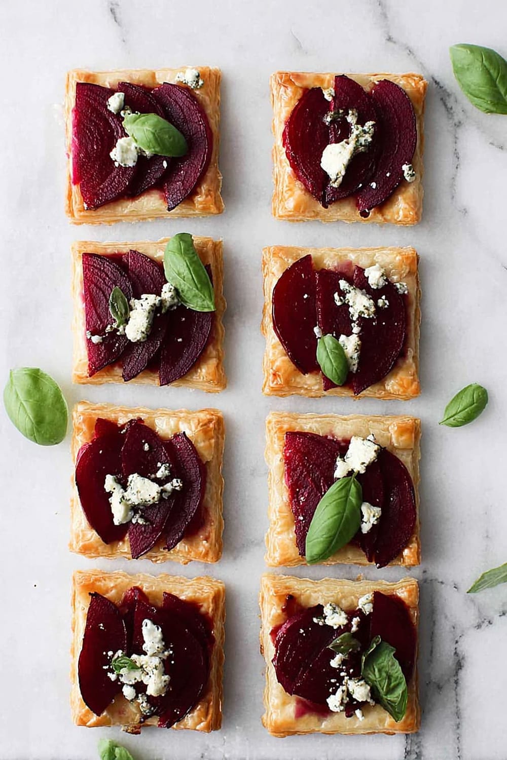 Beet and Goat Cheese Tart (5 ingredients!)