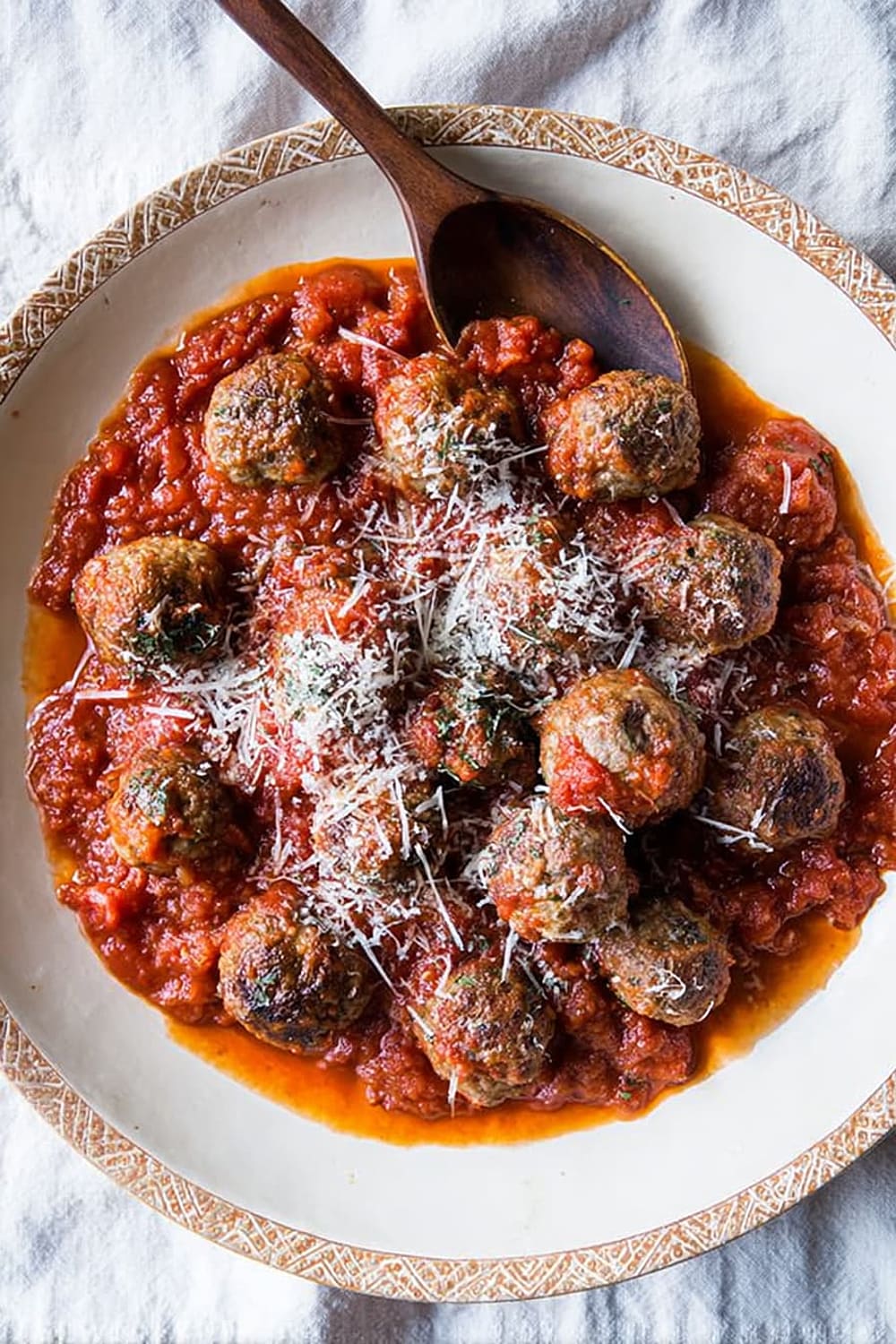 Spanish Style Lamb Meatballs in Tomato Sauce