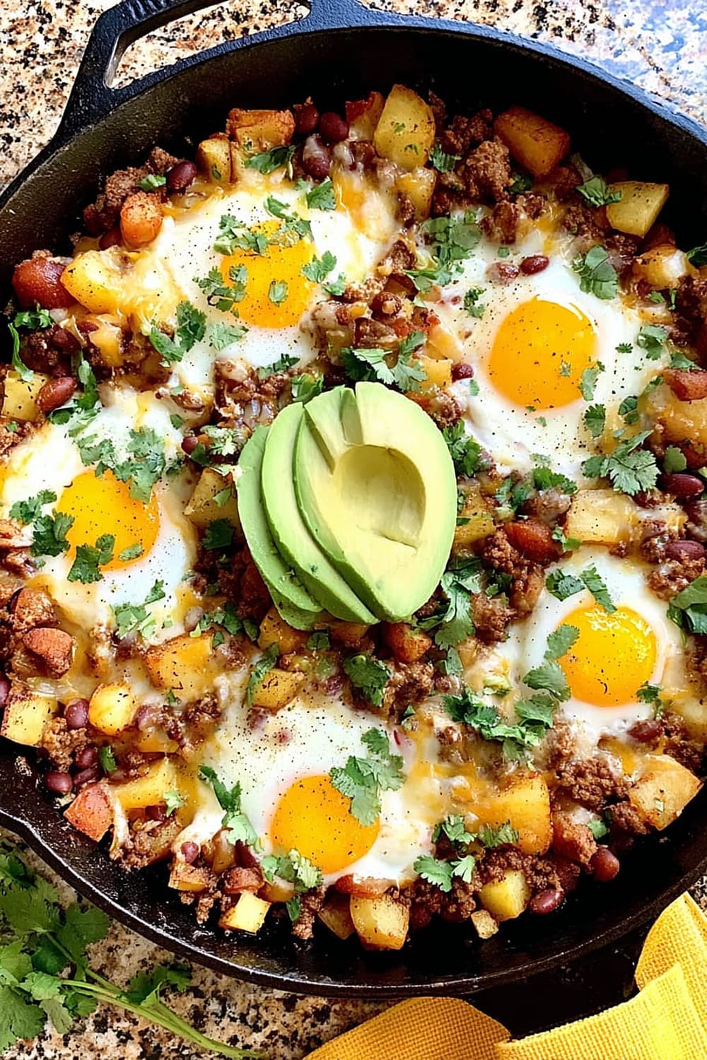 Hearty Mexican Breakfast Skillet