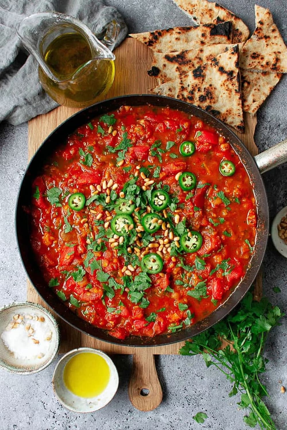 Galayet Bandora (Palestinian Pan Fried Tomatoes)